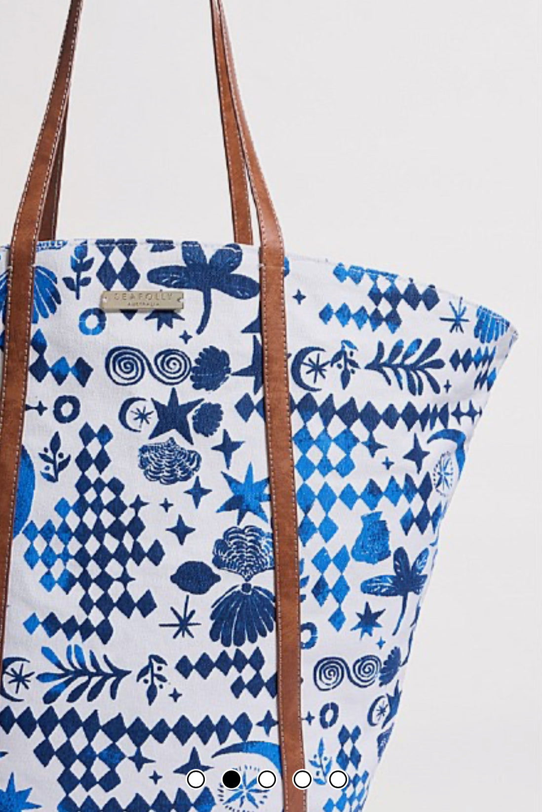 Seafolly Tote Corfu Azure