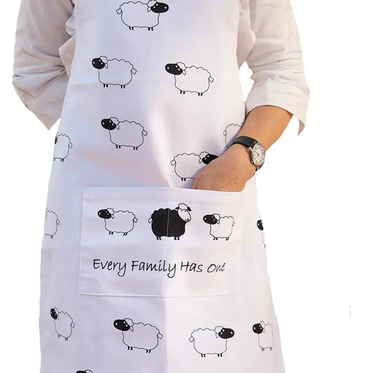 Thick cotton apron