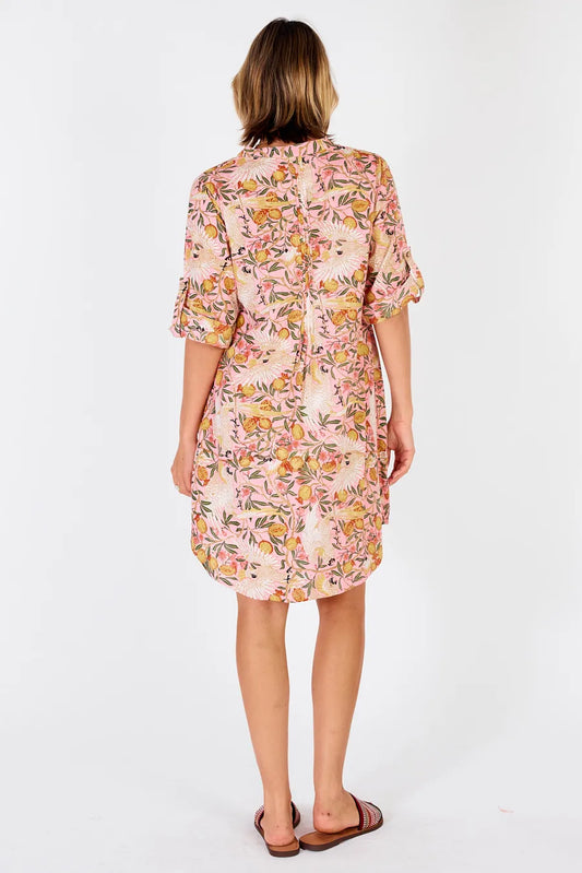 SALE PRICE NOW $55 WAS $95  100% Cotton Dress - Tori Tuck in Blossom