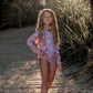 Girls Swimwear - 1pc Solid Back - TESSA