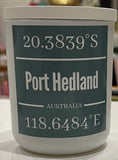 Port Hedland Leather & Oudh Soy Candle