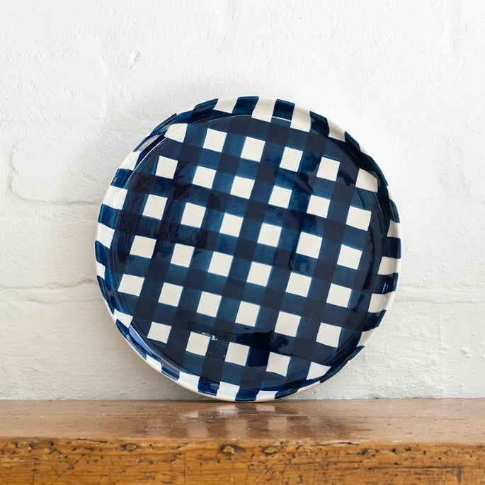 Hand Painted Ceremic Platter - Local Deliver only 6721 & 6722