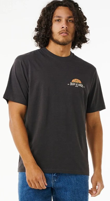 Rip Curl Hazed and Tub Mens Tee - Available in Vintage White only