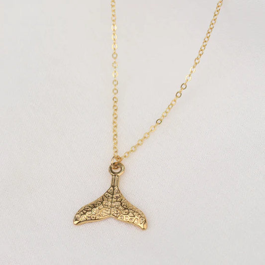 Necklace - Whale Tail pendant