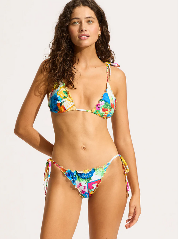 Seafolly Brazilian Side Tie Bikini Bottom