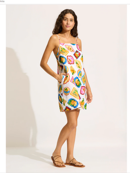 SALE PRICE $99 Seafolly Stamp Mini Dress