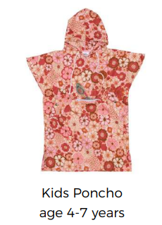 HALF PRICE NOW $32.50 - Kids Changing Poncho