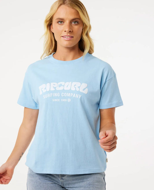 Rip Curl Ladies Surf Puff Relaxed Tee