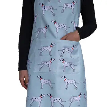 Dalmations cotton apron