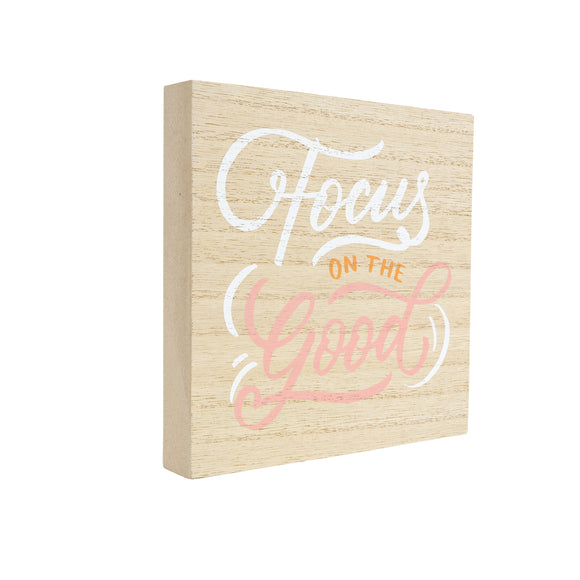 Quote block - Focus on the Good