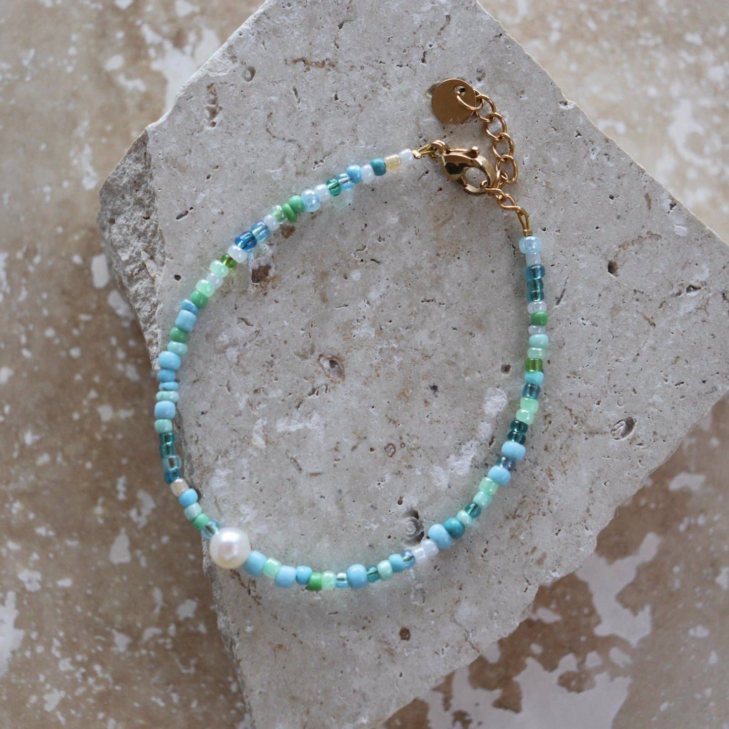 Adult Beaded Bracelet - Mermaid